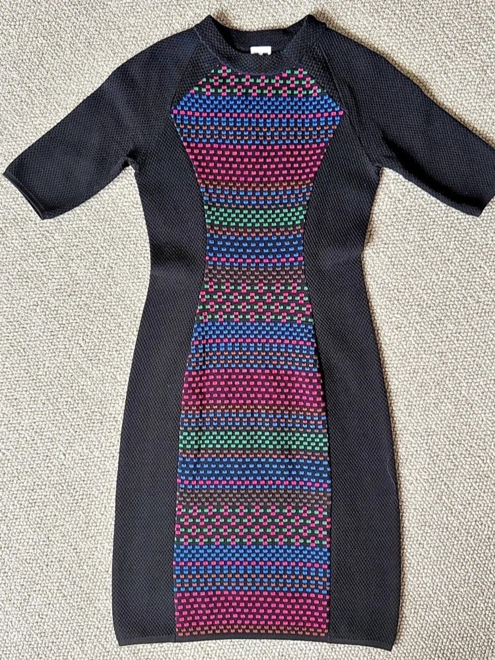 Missoni Geometric Midi knit Dress Size IT38 Like New